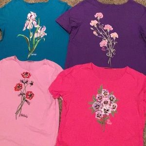 Close Out sale of Four Bob Mackie T. Shirts